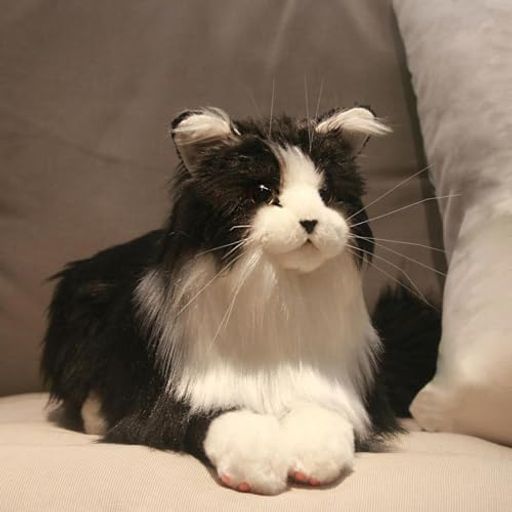 Chongker 猫ぬいぐるみ リアル 本物そっくり ハンドメイド やさしい手触り,可愛く...