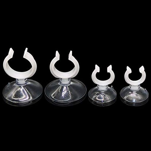 MUYYIKA水槽吸盤水槽用品キスゴムエアチューブホルダーヒーター管等用水槽用クリップ式吸盤水族館アク..