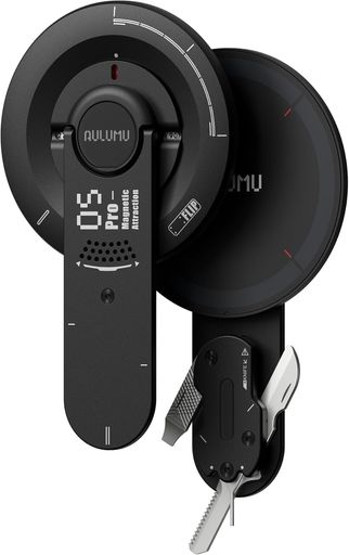Aulumu G05 Pro 多機能 MagSafe スタンド - マグネットスタンド EDCツール | 回転角度調整可能 | 超軽量・超薄型 | ドライバー/ノコギリ/スチールヤスリ/SIM取出しピン/開封カッター - ブラック