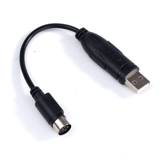 KKLMUSB-PS/2変換コンバータUSBA(オス)USBAオスからミニDIN6ピンメスへ変換するPS/2対応アダプタマウスとキーボード接続用USB2.0互換ブラック変換ヘッドセット品ラベル付きコンパクト設計ドライ…