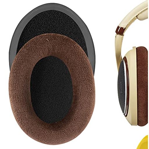 GeekriaイヤーパッドComfort互換性パッドゼンハイザーSennheiserHD598HD598SEHD598CSHD595HD599HD599SEヘッドホンに対応パッドイヤー/イヤーカップベロア