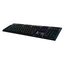 LOGICOOL G ゲーミングキーボード G913-TC タクタイル 茶軸 薄型 確かな打鍵感 GLスイッチ 日本語配列 LIGHTSPEED BLUETOOTH 接続対応 LIGHTSYNC RGB 無線 ゲーミング キーボード メカニカルキーボード(2)