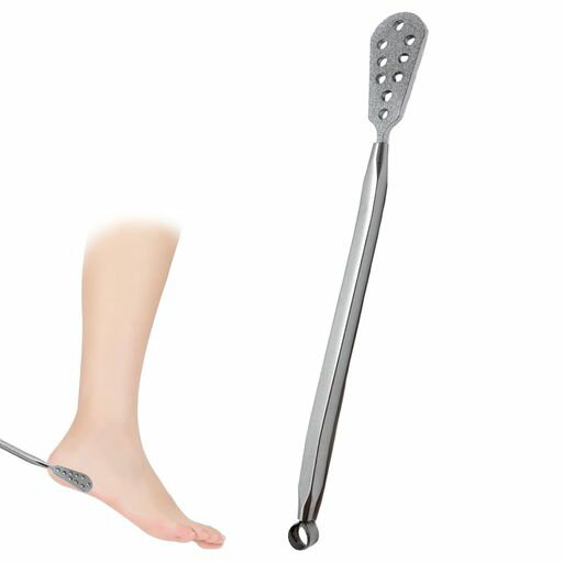 サムコス角質削り角質リムーバー魚の目削り足やすり両面足ヤスリフットファイル踵ヤスリステンレス製乾..