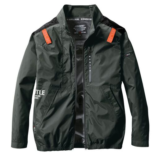 Outdoor Wear - [バートル]エアークラフト長袖ブルゾン(ファンなし)AC2011AIRCRAFTS14ミルスグリーン