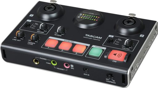 Dtm, Recording, Pa Instruments - TASCAM(タスカム)MiNiSTUDIOCREATORUS-42Bポッドキャストボイスエフェクト効果音再生Youtube配信機材ミキサーゲーミングゲーム実況カラオケ
