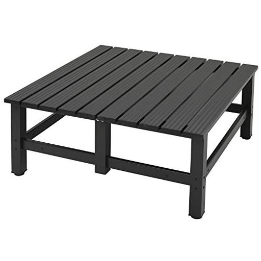 ガーデンマスター(Gardenmaster) アルミワイド縁台 幅90x奥行90x高さ40cm ガーデン...