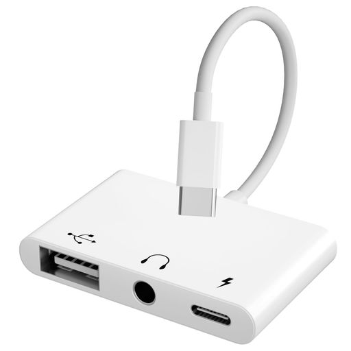 【3-in-1タイプc 変換 】この Type-C USB 変換アダプタは、USB OTGポート、3.5mmヘッドフォンジャック、USB-C高速充電ポートを備えています。 複数のポートの同時動作をサポートしているため、電話をかけたり、曲を聴いたり、ファイルを転送したりしながらデバイスを充電できます。タイプc usb 変換は、ほとんどの USB-C Android 携帯電話、iPad Pro、タブレット、ラップトップと互換性があります。 軽量でスタイリッシュなタイプc usb 変換は、家庭/オフィス/旅行に最適です。 【幅広い互換性】このtype c usb 変換はプラグアンドプレイで、アプリは必要ありません。 USB C OTG アダプターは、ほとんどの Type-C インターフェースの携帯電話、iPhone 15/16/17シリーズ、iPad Pro、ラップトップ、プレーヤーと互換性があります。