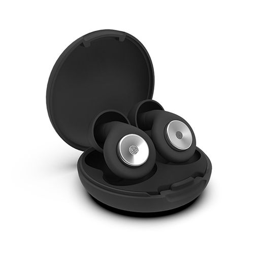 【完全遮音】睡眠用耳栓ノイズキャンセリングイヤホーン仕事・旅行・勉強用シリコン製水洗い可能収納ポーチ付男女兼用