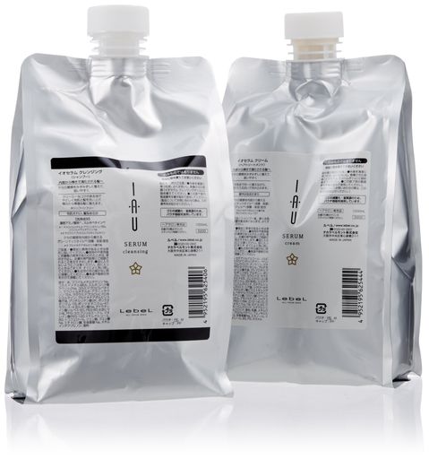 【セット】ルベルLebeLイオセラムシャンプー&トリートメントカールコントロールレフィルセット各1000mL