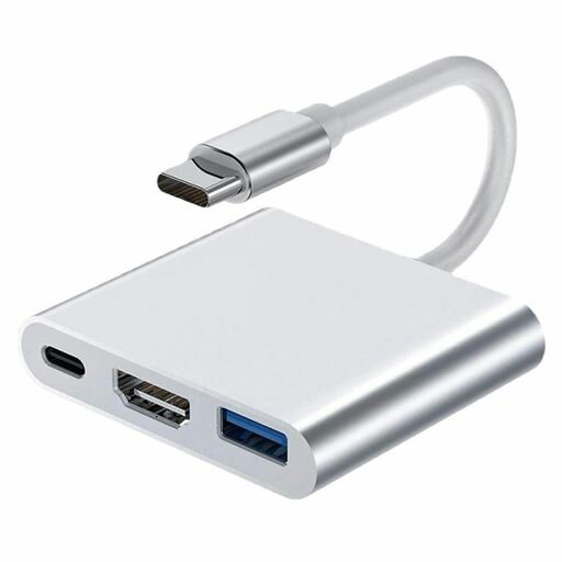 【幅広い交換】USB-Aポートを活用すれば、マウスやキーボード、ゲームコントローラー、デジタルカメラなど、様々な周辺機器との接続。iPhone 15シリーズ、iPhone 16シリーズ、MacBook/MacBook Pro 2025/24/23/22/21/20/19/18、 この HDMI Type-C変換アダプターは、HDMI 4K@30Hz出力ポート、USB-C 100W PD充電ポート(充電機能のみ)、USB3.0ポートを備えています。 MacBook Pro/Mac Air/ChromeBook/Surface GOなど対応でき簡単な接続でご利用いただけます。使用簡単で、挿すだけですぐ使えます。USB Type-cポートが一つしかないMacbookなどに最適。4K@30Hzのビデオ出力で高解像度のビジュアルを楽しめます。写真編集、動画視聴、マルチメディアプレゼンテーションなどに最適です。 【高速データ転送&amp;PD急速充電】USB 3.0ポートで最大5Gbpsの高速転送を実現し、動画ファイルの素早い伝送や周辺機器(マウス、Uディスク、外付けHDD、キーボードなど複数のUSB機器が)の同時接続が可能。