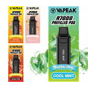 電子タバコR7000交換用ポッド充填済み7000回吸引可能使い捨て爆煙ニコチン・タールなし禁煙減煙サポート互換フレーバーカートリッジバッテリー本体なし(1本クー...