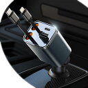 【ミニ巻き取り式】4IN1車充電器シガーソケット4台同時充電カーチャージャー巻き取り式充電ケーブル2本87W急速充電車載充電器対応IPHONE16/15/14/...