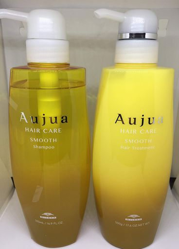 オージュア(MILBON)スムースシャンプー&ヘアトリートメント各500mlST500