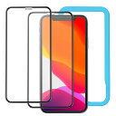 アンチグレアNIMASOガラスフィルムiPhone11/XR用強化全面保護フィルムフルカバー2枚セットNSP18H19|詳細画像