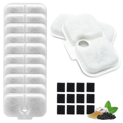 交換用フィルター6個パックPETLIBROカプセルペット噴水PLWF005/PLWF115/WF105に対応