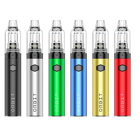 YocanOrbitKit電子タバコワックス専用スターターキットヨーキャンオービットキット510規格1700mAhベイプPOD型携帯型ニコチンフリーリキッドなし(Blue)