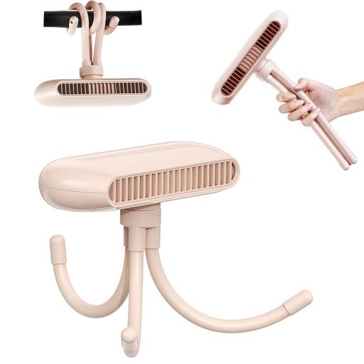 SEKIDAR卓上扇風機クリップ扇風機小型usb携帯扇風機ミニ静音充電式超強風風量4段階調節ポータブル羽根なし空気冷却ファン角度を自由に調節できる充電式可撓性三脚付きスナップボタン式…