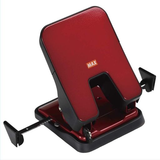 マックスパンチ軽あけパンチスクーバ5050枚開け2穴レッドDP-50T/R