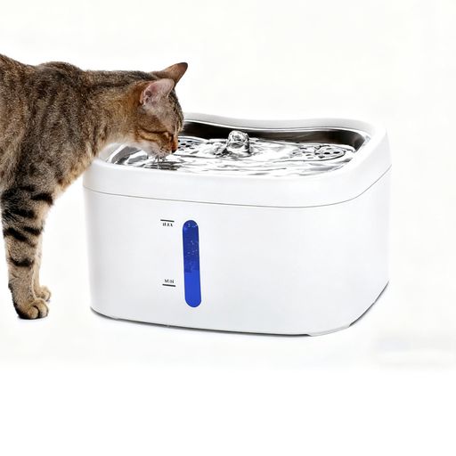猫水飲み器給水器自動自動給水器犬猫用2.5Lフィルター式給水器USB電源静音フィルター付きシンプル構造..