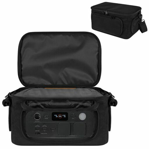 TOCCOOLポータブル電源カバーJackeryExplorer500V2と互換性あり防水防塵発電機収納バッグマルチポケット付き屋外用