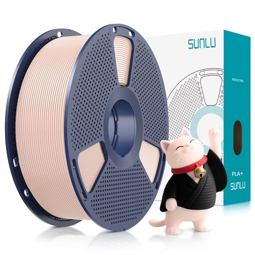 SUNLUPLAPlusフィラメント1.75mm1kg、きちんと巻かれた3Dプリンターフィラメント、1000g、寸法精度+/-0..