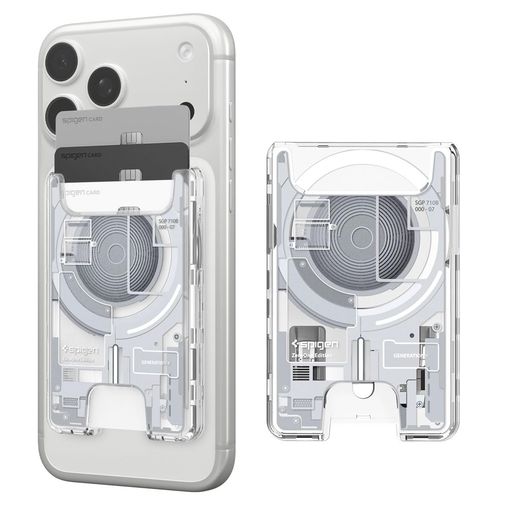 【対応機種】MagSafe対応のiPhone 17e/17/16/15/14/13/12シリーズ、PixelSnap対応のPixel 10シリーズ (Pixel 10a/10 Pro XL/10 Pro/10)に対応。※上記以外の機種、MagSafe非対応ケース、PixelSnap非対応ケースには対応しておりません。ご購入前に必ずご確認ください。 【内部構造を表現したティアダウンデザイン】内部構造をイメージしたユニークなデザインが特徴のMagSafe対応カードケース。洗練された外観で、装着するだけでスタイリッシュなアクセントになります。 【高耐久設計でしっかり保護】高耐久PCハードシェルを採用し、カードを360°しっかり保護。落下や日常の擦れ・キズから守り、安心して持ち運べます。 【スムーズなカードアクセス】背面のフィンガーカットアウト設計により、カードを押し出すだけで簡単に取り出し可能。レジや改札でもスムーズにアクセスできます。 【強力マグネットで安定固定】シリコンコーティングされたマグネットを内蔵し、MagSafe対応ケースにしっかり固定。滑りにくく安定した装着感を実現し、最大3枚のカードを収納可能です。