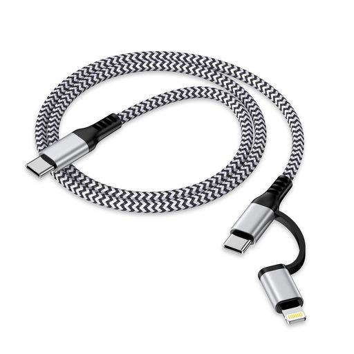 2in1USB-CiPhone充電ケーブル0.9MPD対応30W急速充電高速データ転送Haoanoタイプcライトニングケーブルアイフォンマルチ充電ケーブルiPhone16/15/14/13/SE/iPad 2in1USB-CiPhone充電ケーブル0.9MPD対応30W急速充電高速データ転送Haoanoタイプcライトニングケーブルアイフォンマルチ充電ケーブルiPhone16/15/14/13/SE/iPad