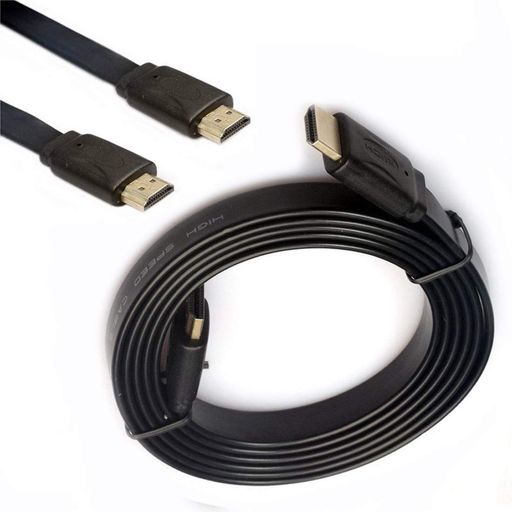 HDMIビデオオーディオフラットケーブル、1.4V高速 (1.5m)(3m)(5m)(10m)HD 4K 2K 10...