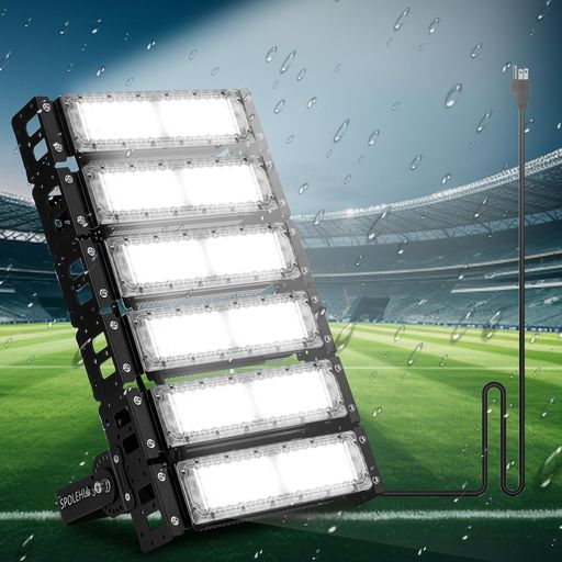  LED投光器 300W 作業灯  フラッドライト 48000lm高輝度 超明るい 防塵 壁・地面・天井 放熱 ワークライト 屋内外兼用