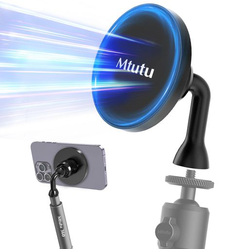 【N54強力磁気固定】スマホホルダーは最強磁力のN54ネオジウム磁石24枚を内蔵し8kgまでの吸着力。強い磁力で落下の悩みのなく、ご安定で安心に使用可能。 【片手操作】マグセーフに対応しているため、iphoneをクリップでで挟んだり、ネジで...