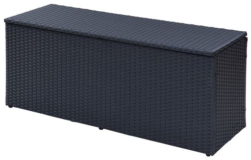 ガーデンマスター(Gardenmaster)ウィッカー収納庫幅120x奥行39x高さ52cm(幅120cmタイプ)物置収納ベンチ..