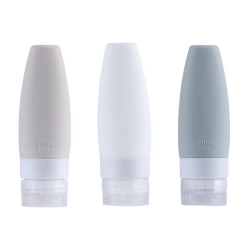 Travel Appliances - 3個セッ60mlシリコンボトルトラベルシャンプー詰め替えボトルトラベルボトル出張用旅行用シャンプーボトル漏れ防止詰め替え容器小さめ旅行おしゃれ