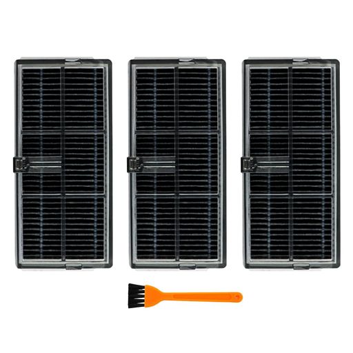 Dreame対応 HEPAフィルター 3個セット+クリーニングブラシ1本 X40 Master/X40 Pro ...