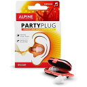 ALPINEHEARINGPROTECTIONイヤープラグ耳栓テレワーク/在宅勤務消音アルパインPARTYPLUG透明(4)
