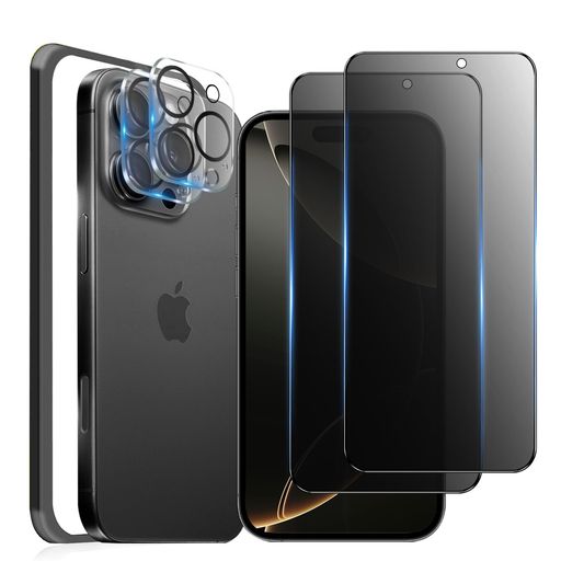 【対応機種】 iPhone16Pro Max(6.9インチ)用。MINIKAのiphone16Pro Max 用 フィルム液晶の光る部分にぴったりフィットします。高いの光透過率で、高精細画面の美しさはそのまま、写真などを綺麗に映すことができます。 【プライバシーフィルム】 MINIKAのアイフォン16Pro Max保護フィルムのぞき見防止、特別なブラインド加工により、真正面から見ると高透過率ではっきり見えますが、画面を横から覗かれることを防ぐ180度ブラインド仕様のプライバシー保護フィルムです。角度を変えるとブラインドルーバーにより画面が段々真っ黒になり、公共の場で他人に画面を見られるのが嫌な方はぜひ使ってみて下さい! 【指紋防止・飛散防止】 MINIKAの対応iphone16Pro Max用のぞき見防止フィルム撥油コーティング加工されているため、ホコリや指紋など汚れにくくなっています。付着しても簡単に拭き取れます。画面を美しいままに保つ、スムーズな操作が可能です。ガラスフィルムは飛散防止加工されておりますので、万が一割れの場合でも、飛び散らず張り付いた安全の状態になります。