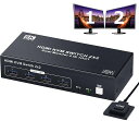 ELEVIEWデュアルモニターKVMスイッチHDMI切替器パソコンPC2台8K4K120HZHDMI2.12入力2出力2モニターUSB3.0ハブキーボード/マウス/モニターを共有手元スイッチ【EHD-922N】(2)