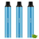 電子タバコ 使い捨て VAPE 9000回吸引可能 3本セット シーシャー ベイプ 爆煙 水蒸気タバコ 禁煙 電子たばこ ニコチンゼロ LEDライト付き ARA...