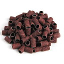 (ウォームガール)WarmGirl100PCSサンディングバンド#180マシン置換ビットネイルアートグリットペディキュアドリルサンディングバンド