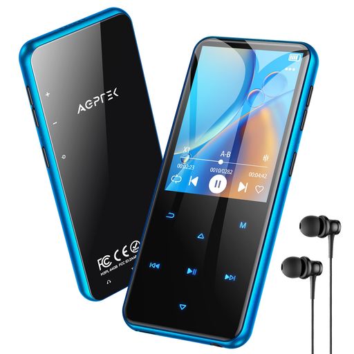 桜【星(塗り潰し)星(白抜き)アップグレードされたBluetooth5.3星(白抜き)星(塗り潰し)】✅AGPTEKM3MP3プレーヤーは、最新のBluetooth5.3技術で、高速な伝送とより安定した接続、より強力な干渉防止、より優れた互換性を達成します。Bluetoothで音楽プレーヤーとワイヤレスヘッドフォンまたはBluetoothスピーカーとペアリングできるので、ハンズフリーでロスレス音楽を楽しむことができます。また、一度イヤホンとの設定を行えば、その後は電源を入れてから、Bluetoothスイッチをオンにするだけで自動的に接続が可能、再ペアリングする必要はありません。 桜【星(塗り潰し)星(白抜き)2024年ストレージUP64GB星(白抜き)星(塗り潰し)】✅内蔵ストレージもA16は32GBになっているのに対して、音楽プレーヤー本体は64GBと容量が増やされており、より大容量のメモリが必要になる高品質のオーディオファイルに利用することを意識した設計になっています。本体は64GBメモリ内蔵しており、最大128GBまでのマイクロSDカードに対応しております。