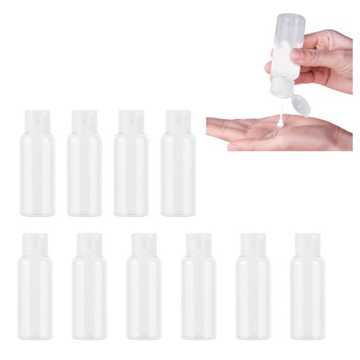 【旅行必須】:これらの小さいボトルはシャンプー、乳液、ボディ石鹸、クリームを保管するのにとても適しています。容量は50ミリリットルで、コンパクトで実用的で、持ち運びに便利です。全部で10個あります。あなたの要求を満たすことができます。 【品質向上】:優良品質のPETプラスチック材料を採用して、密封性がよく、繰り返し充填できます。BPAを含まず、丈夫で、手軽で、省スペースです。素敵な旅行の日常必需品です。 【遺漏防止】:私達のミニペットボトルは優良な構造材料を使って作られています。漏えい瓶や容器の防止ができます。三重の保護を採用しています。旅行中にこのスーツを持ち歩くことができます。面倒をかけることはありません。 【便利なカバー】:分配しやすく、再充填できます。透明ボトルは、内部のものを簡単に識別することができます。瓶は十分に硬くて、直立できますが、十分にしなやかで、簡単に押し出すことができます。 【多機能】:旅行用のシャンプー、ボディソープ、乳液、マッサージオイル、フェイスローション、その他の化粧品とシャワー製品を包装するのにとても適しています。休暇や出張のたびに便利です。
