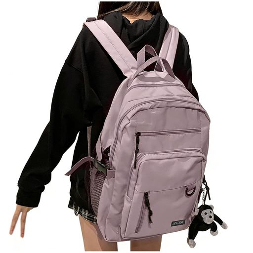 【サイズ】 約高さ 43cm x 幅 30cm x 厚さ 16cm 【大容量収納】 衣類、財布、スマホ、水筒、傘、本、鍵などを整然と収納可能。15.6/16 インチのノートパソコンも収まります。 【高品質素材】 耐水性に優れた丈夫なポリエステル製で、通気性と放熱性が良好。優れた防水機能により、急な雨や汚れからバッグの中身を守ることができます。 【多機能用途】 年齢を問わず使えるシンプルデザインで、多機能を備えています。通勤、通学、旅行、登山、自転車通勤、お出かけ、日常生活など、様々なシーンで活躍します。