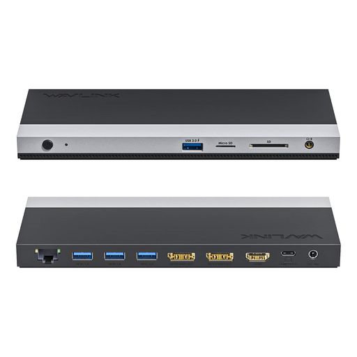 WAVLINK USB C 13-IN-1ɥå󥰥ơ 100W PD HDMIդ4Kǥץ쥤 USB-Cץ...