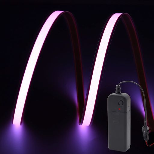 Aoling 有機EL照明パネル ELテープライト 3V 1M*1CM ELパネル ピンク 電源ユニット付き ロゴマーク 天体写真撮影フラットフレーム用 教材 車サイドモール用 ゲーム機バックライト化 コスプレ … raspberrymarket-10269489 Raspberry Market パッケージ画像