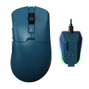 DELUXM900PROゲーミングマウス無線、8000HZポーリングレート、63G軽量、大手用、PAW3395センサー26000DPI、HUANOピンクスイッチ、マグネット式充電ベース付き(ネイビーブルー)(2)