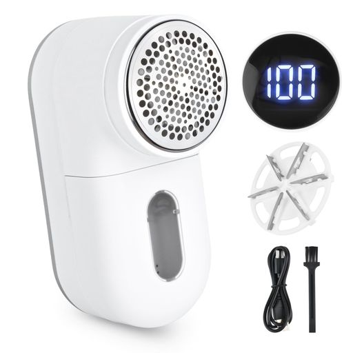 【2025最新昇級・毛玉対策】LINECYけだまとり電動充電式強力六枚刃3段階スピード調整LEDディスプレイ毛玉取りけだま取り器毛玉クリーナー様々な衣類に対応生地を傷めないType-Cコードレス…