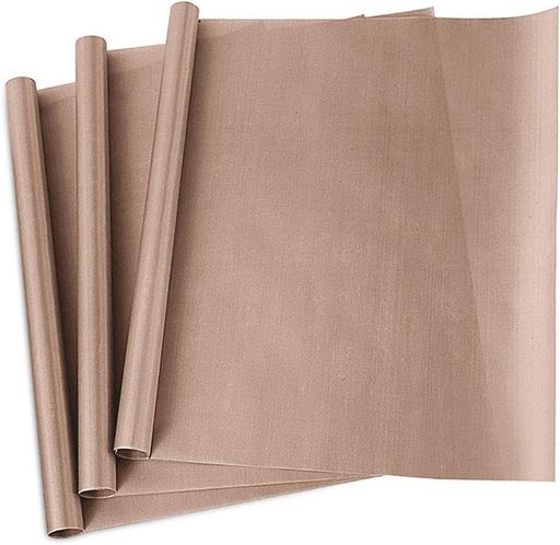 YRYM HT 熱プレス転写シートノンスティック16x20” 熱転写紙、再利用可能な耐熱クラフトマット3パック PTFEテフロンシート Lサイズ 3パック