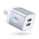 ViviberUSB2ポート充電器pse認証usb電源アダプタiphoneアイホンacアダプターXperia急速充電器合計2.1AUSB-Ax2【iPhone(iPhone15シリーズ対応)/Android/タブレット