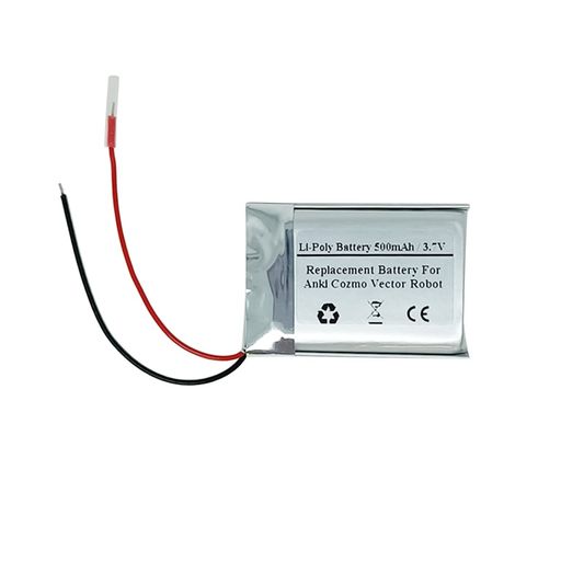 AnkiCozmoVectorロボット用500mAh3.7V交換用バッテリー
