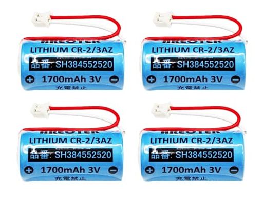 SH3845525204個セットパナソニック対応住宅火災警報器電池CR-2/3AZ3V交換用リチウム電池【AREOTEK出品】