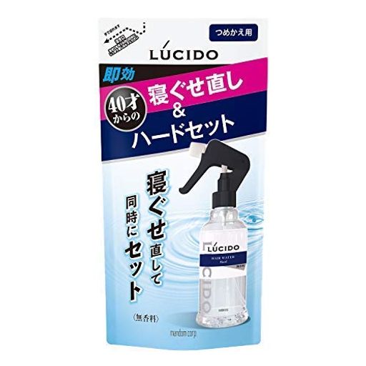ルシード 寝ぐせ直し&スタイリングウォーター ハード 詰替え用 x 2個セット